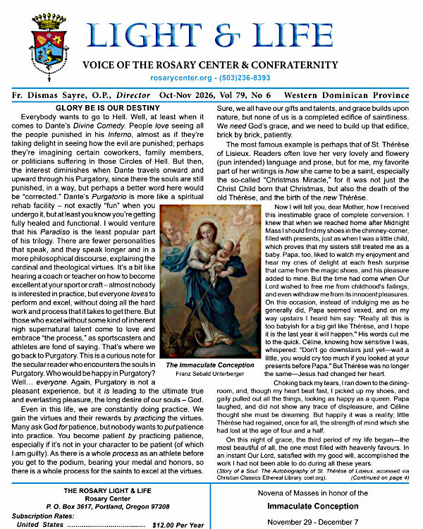 Glory Be Is Our Destiny / Adam&Eve-Faithful? V79n6-Nov-Dec 2026